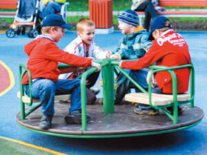 Kids Rotation Play Equipment