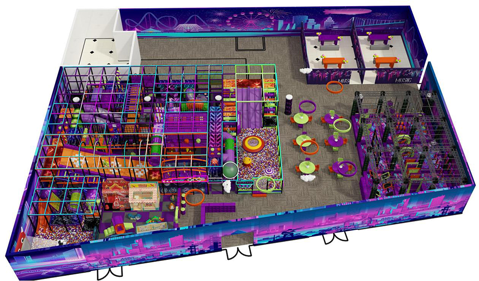 BJ-B1678 - Adlut playground equipment - Indoor Playgrounds | Bluejayset Playground Heaven