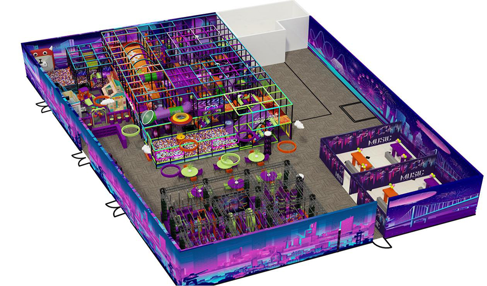 BJ-B1678 - Adlut playground equipment - Indoor Playgrounds | Bluejayset Playground Heaven