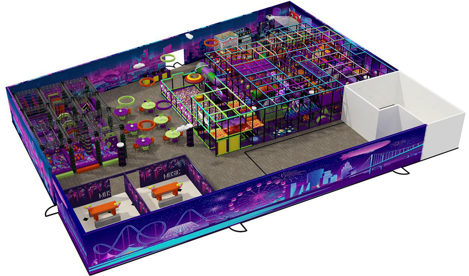 BJ-B1678 - Adlut playground equipment - Indoor Playgrounds | Bluejayset Playground Heaven