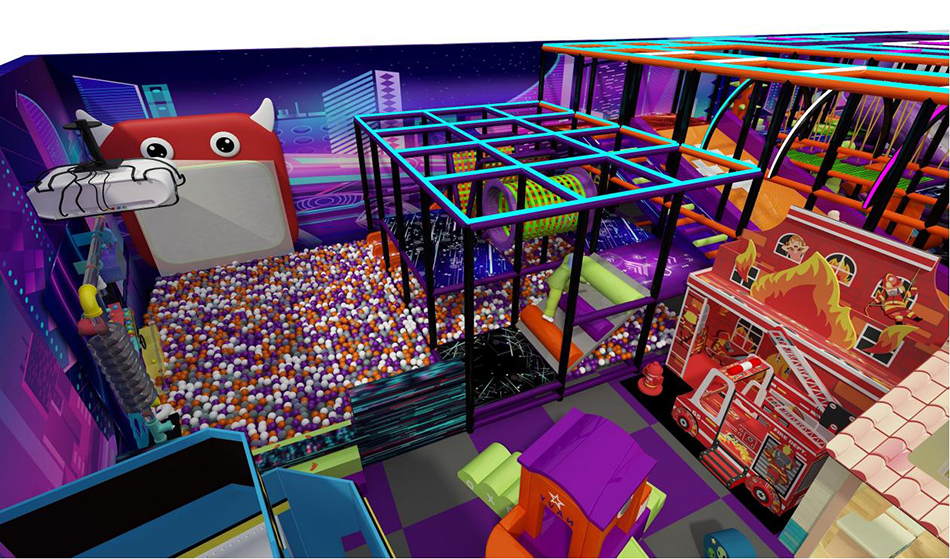 BJ-B1678 - Adlut playground equipment - Indoor Playgrounds | Bluejayset Playground Heaven