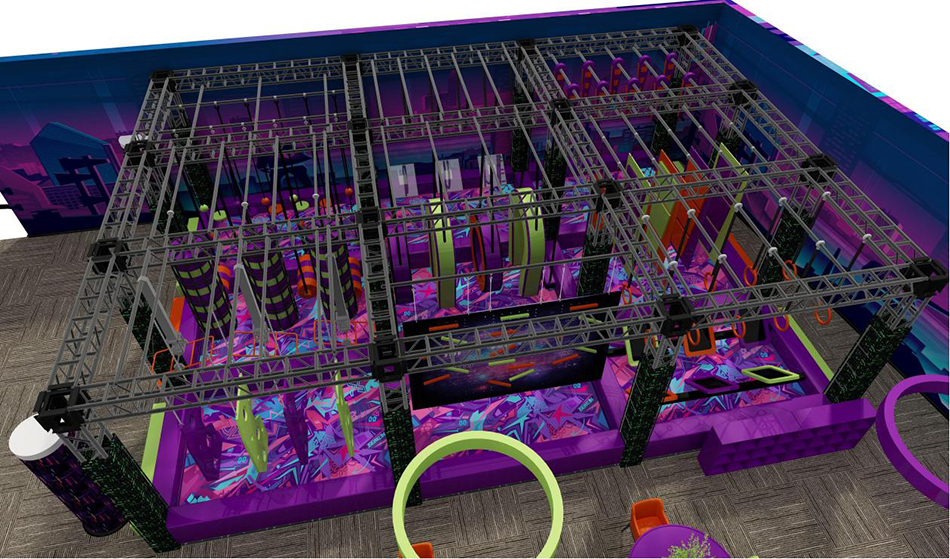 BJ-B1678 - Adlut playground equipment - Indoor Playgrounds | Bluejayset Playground Heaven