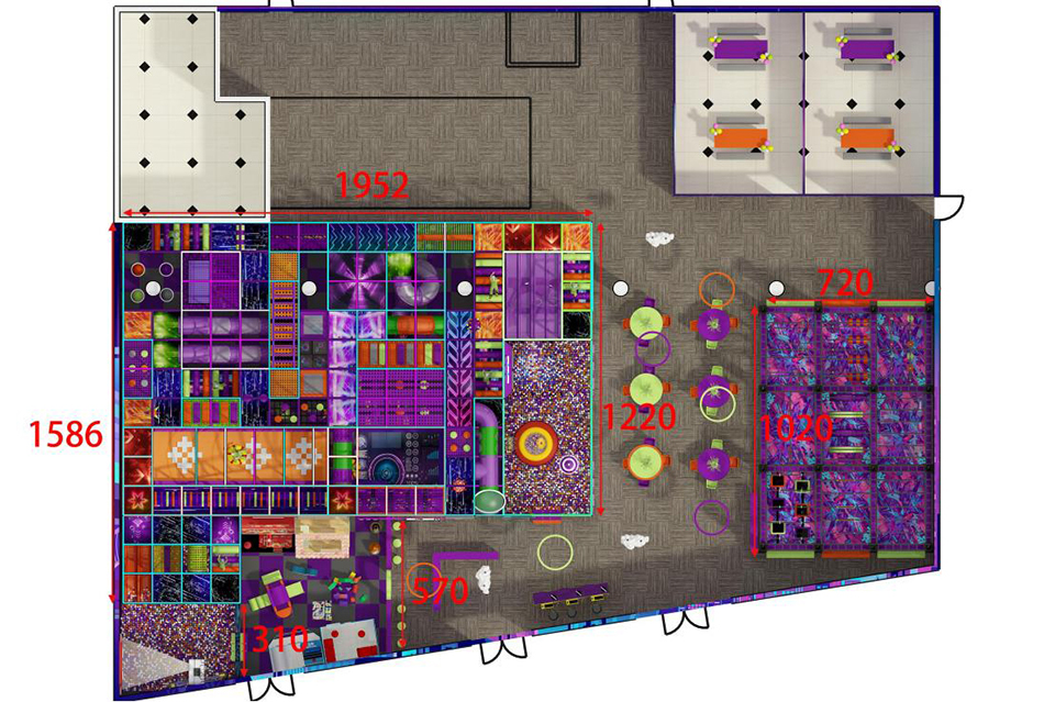 BJ-B1678 - Adlut playground equipment - Indoor Playgrounds | Bluejayset Playground Heaven