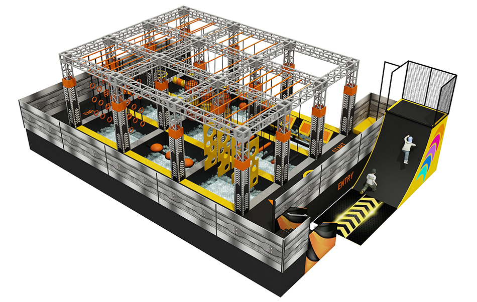 Adventure Ninja Warrior Course ? Ninja Warrior Courses | Bluejayset Playground Heaven