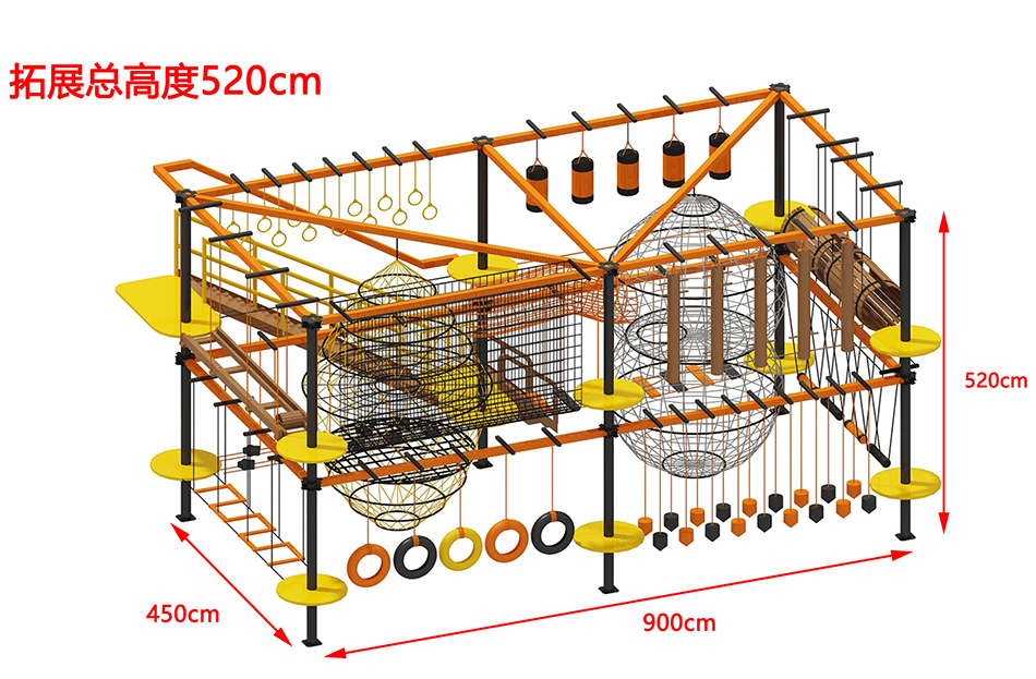 Adventure rope playground ? Ninja Warrior Courses | Bluejayset Playground Heaven