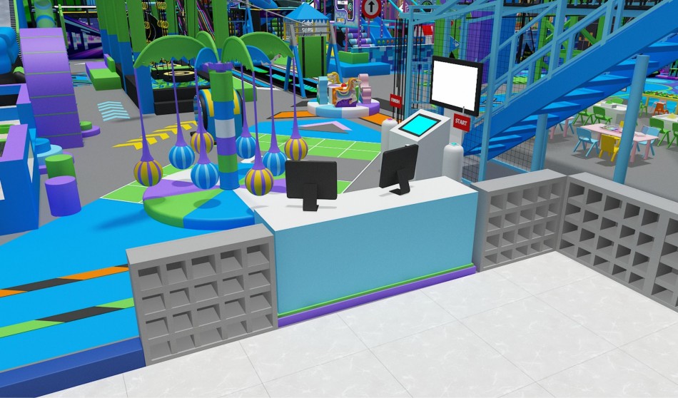 BJ-JB005 - Adverture indoor sport center - Trampoline Park | Bluejayset Playground Heaven
