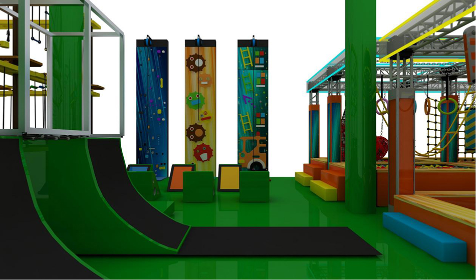 Adverture play structure ? Ninja Warrior Courses | Bluejayset Playground Heaven