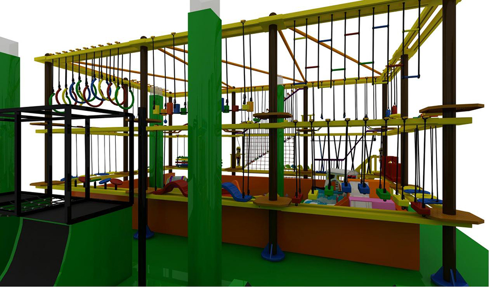 Adverture play structure ? Ninja Warrior Courses | Bluejayset Playground Heaven