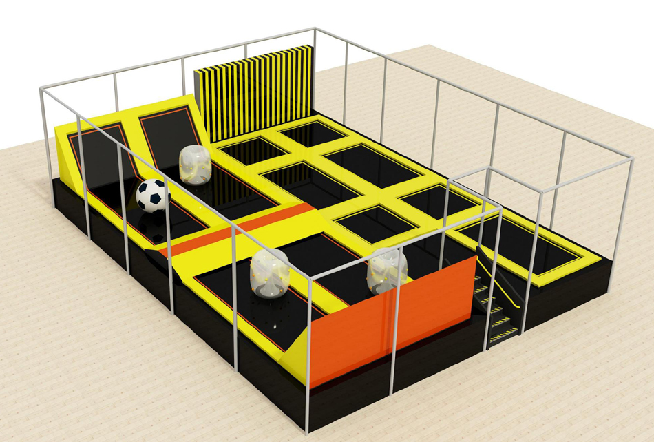 BJ-JC039 - big air trampoline - Trampoline Park | Bluejayset Playground Heaven
