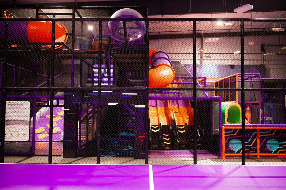 BJ-JA036 - Big trampoline park - Trampoline Park | Bluejayset Playground Heaven