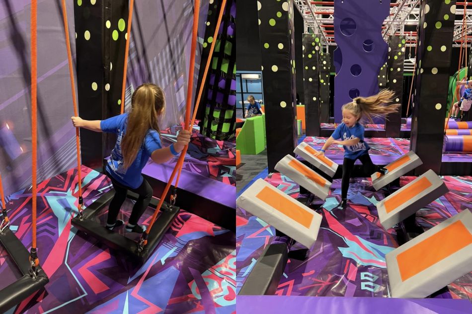 BJ-JA036 - Big trampoline park - Trampoline Park | Bluejayset Playground Heaven