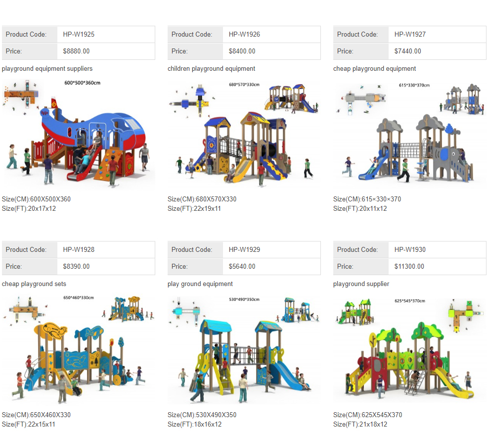 DHPE Playground Equipment ? Outdoor Playgrounds | Bluejayset Playground Heaven