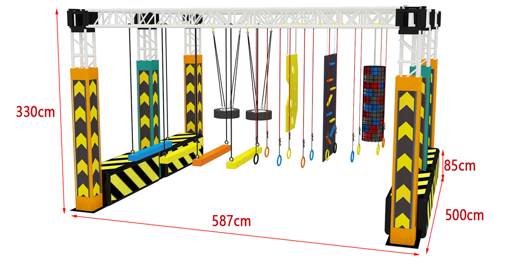 BJ-JA003 - Extreme Trampoline - Trampoline Park | Bluejayset Playground Heaven