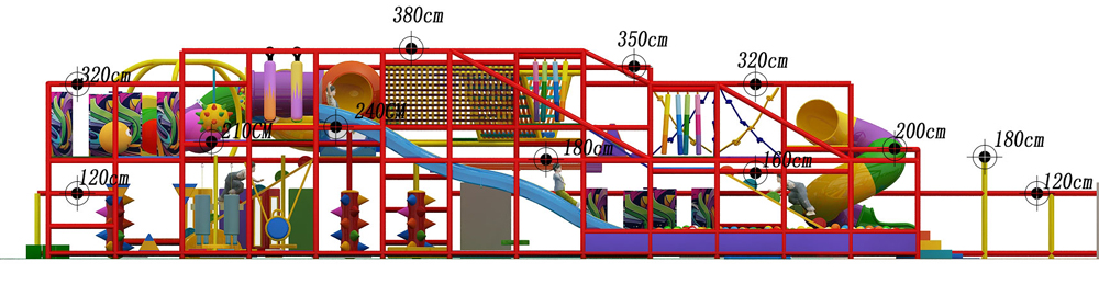 BJ-JA003 - Extreme Trampoline - Trampoline Park | Bluejayset Playground Heaven