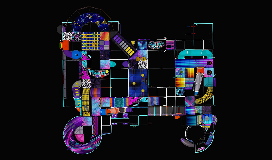 BJ-B1619 - Future theme indoor playground - Indoor Playgrounds | Bluejayset Playground Heaven