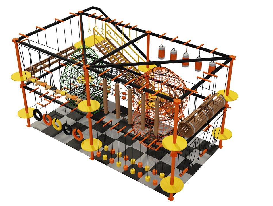 Indoor Adverture Play Equipment ? Ninja Warrior Courses | Bluejayset Playground Heaven
