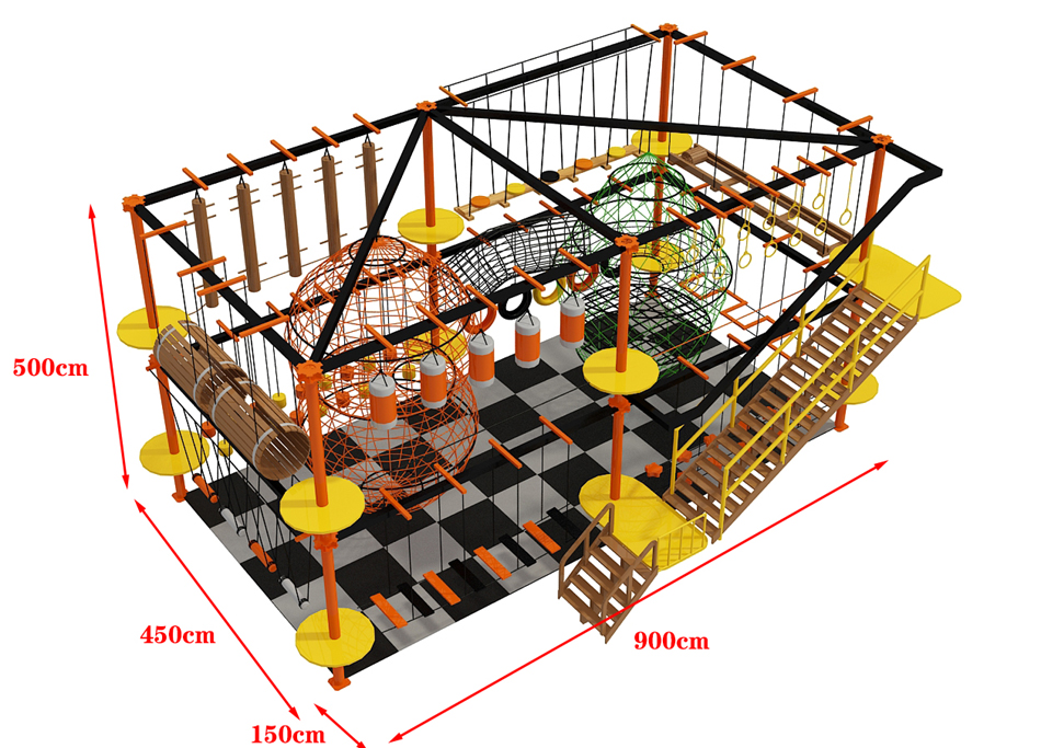 Indoor Adverture Play Equipment ? Ninja Warrior Courses | Bluejayset Playground Heaven