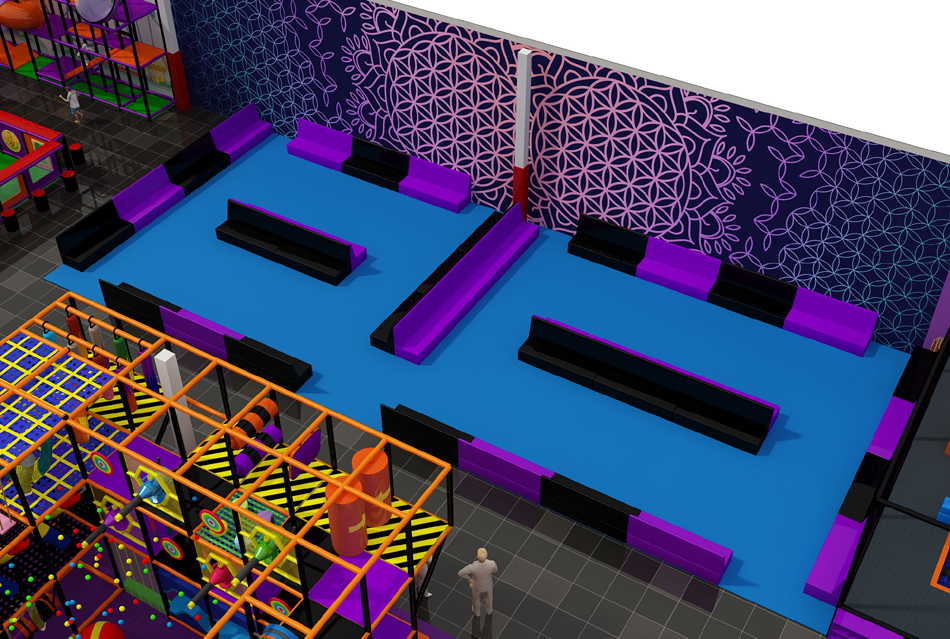 BJ-B1653 - indoor home playground - Indoor Playgrounds | Bluejayset Playground Heaven