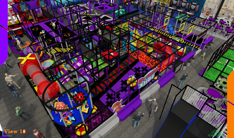 BJ-B1646 - indoor parks for children - Indoor Playgrounds | Bluejayset Playground Heaven