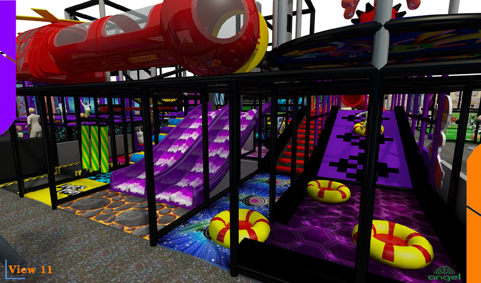 BJ-B1646 - indoor parks for children - Indoor Playgrounds | Bluejayset Playground Heaven