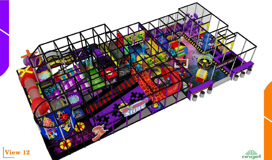 BJ-B1646 - indoor parks for children - Indoor Playgrounds | Bluejayset Playground Heaven