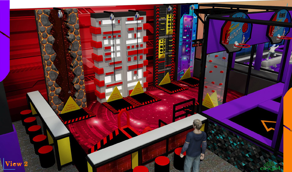BJ-B1646 - indoor parks for children - Indoor Playgrounds | Bluejayset Playground Heaven