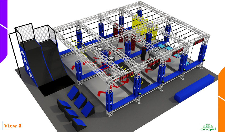BJ-B1646 - indoor parks for children - Indoor Playgrounds | Bluejayset Playground Heaven