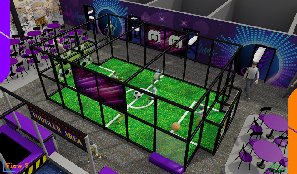 BJ-B1646 - indoor parks for children - Indoor Playgrounds | Bluejayset Playground Heaven