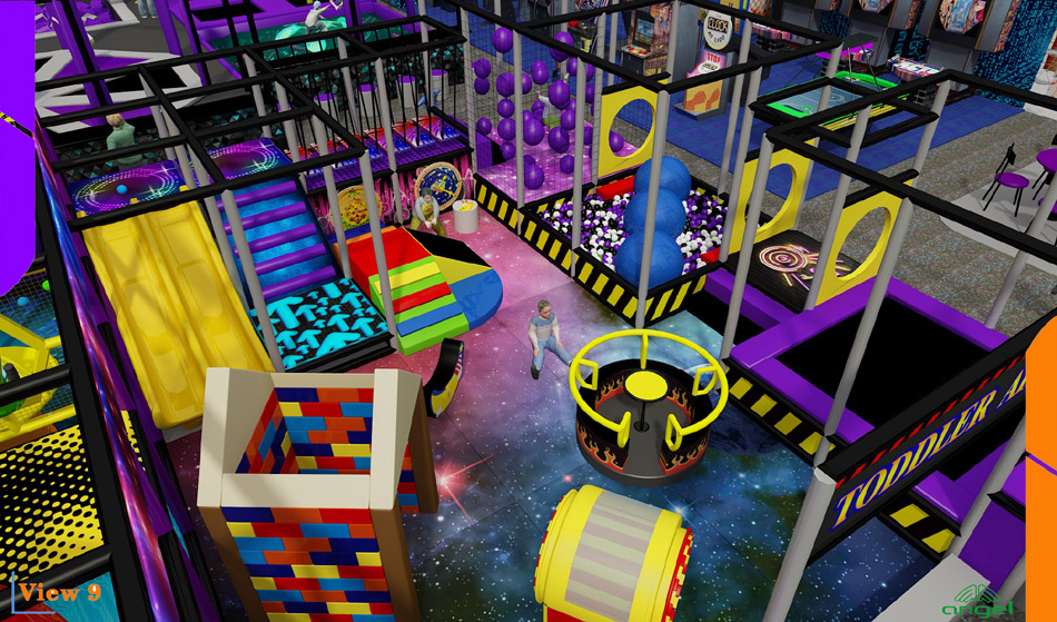 BJ-B1646 - indoor parks for children - Indoor Playgrounds | Bluejayset Playground Heaven