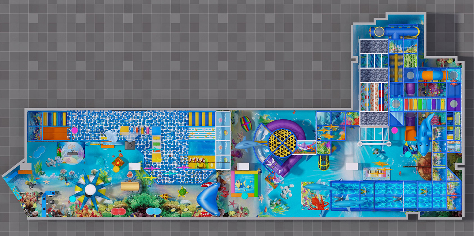 BJ-B1643 - indoor play - Indoor Playgrounds | Bluejayset Playground Heaven