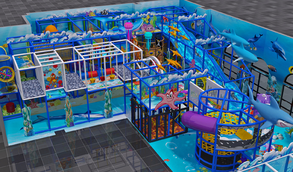 BJ-B1643 - indoor play - Indoor Playgrounds | Bluejayset Playground Heaven