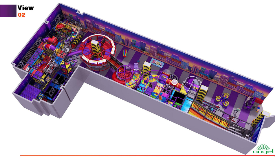 BJ-B1643 - indoor play - Indoor Playgrounds | Bluejayset Playground Heaven