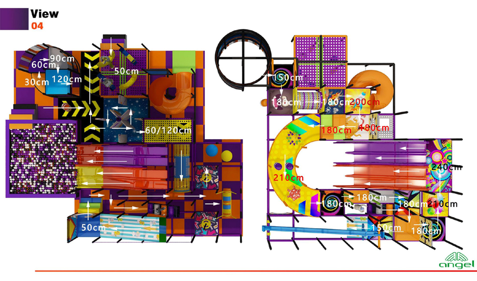 BJ-B1627 - Indoor Play Area - Indoor Playgrounds | Bluejayset Playground Heaven