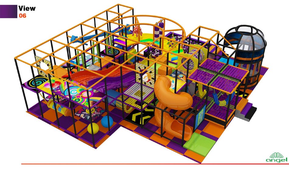 BJ-B1627 - Indoor Play Area - Indoor Playgrounds | Bluejayset Playground Heaven