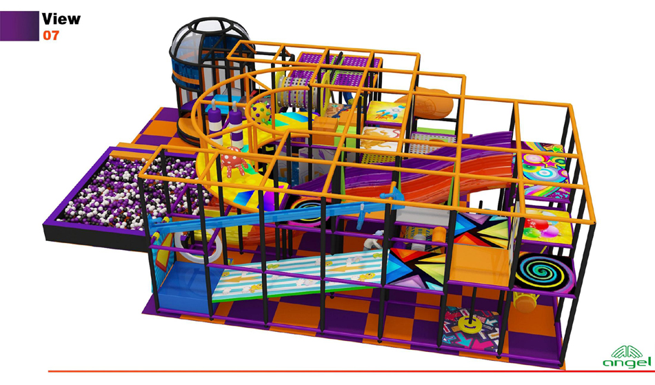 BJ-B1627 - Indoor Play Area - Indoor Playgrounds | Bluejayset Playground Heaven