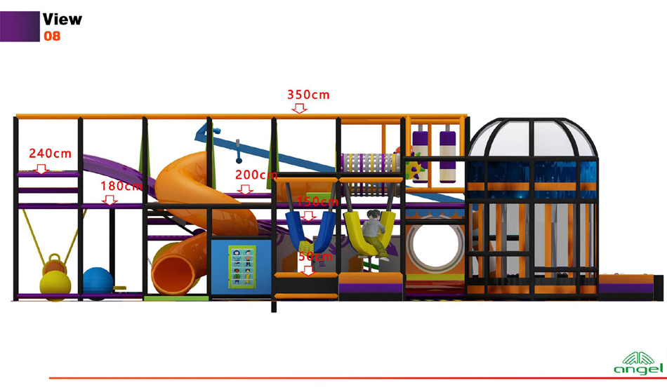 BJ-B1627 - Indoor Play Area - Indoor Playgrounds | Bluejayset Playground Heaven