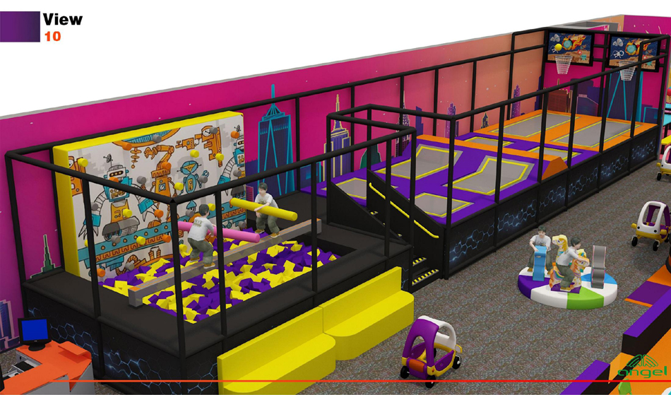 BJ-B1627 - Indoor Play Area - Indoor Playgrounds | Bluejayset Playground Heaven