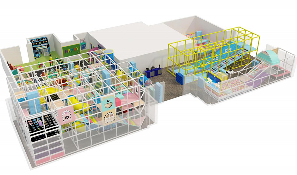BJ-B1628 - indoor play areas near me - Indoor Playgrounds | Bluejayset Playground Heaven