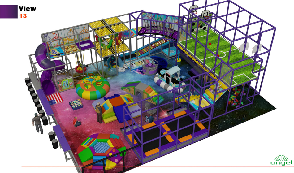 BJ-B1638 - indoor play areas near me - Indoor Playgrounds | Bluejayset Playground Heaven