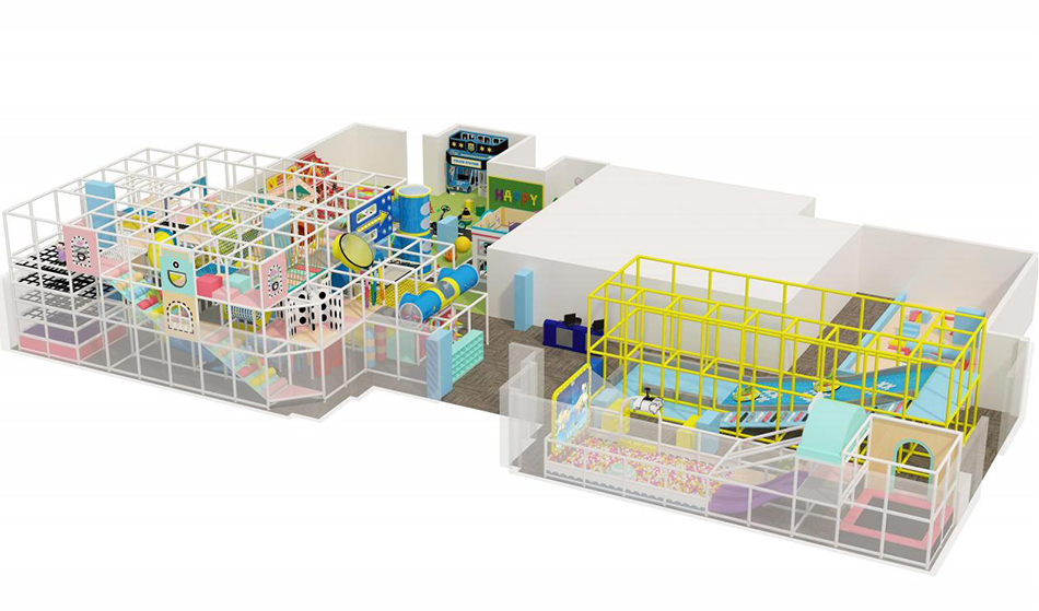 BJ-B1628 - indoor play areas near me - Indoor Playgrounds | Bluejayset Playground Heaven