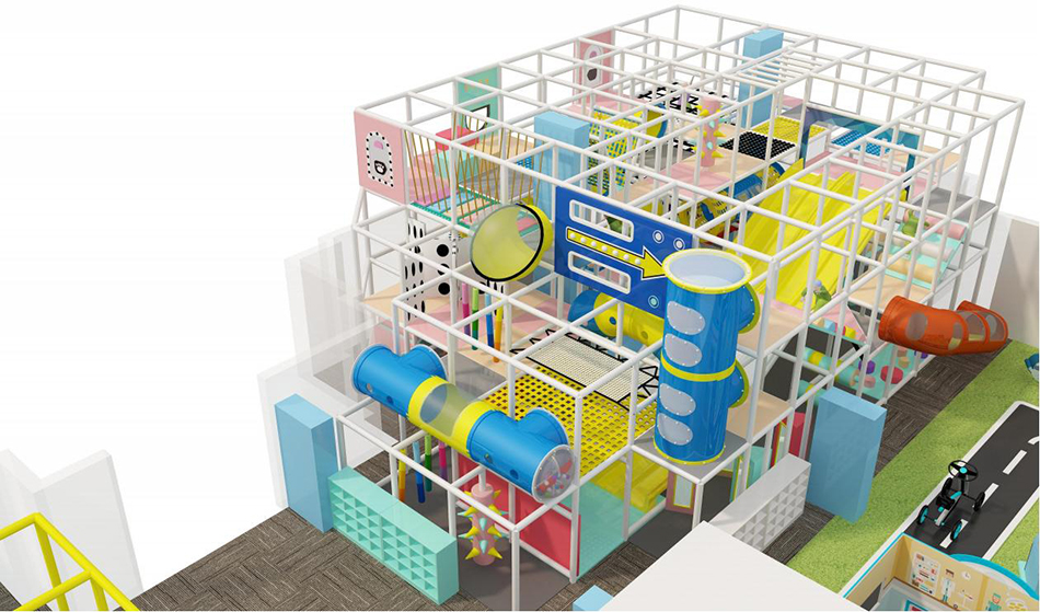 BJ-B1628 - indoor play areas near me - Indoor Playgrounds | Bluejayset Playground Heaven