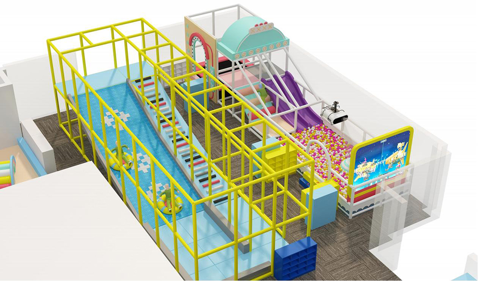 BJ-B1628 - indoor play areas near me - Indoor Playgrounds | Bluejayset Playground Heaven
