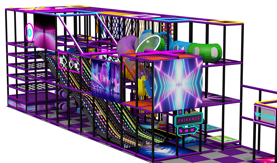 BJ-B1616 - Indoor play in Saudi Arabia - Indoor Playgrounds | Bluejayset Playground Heaven