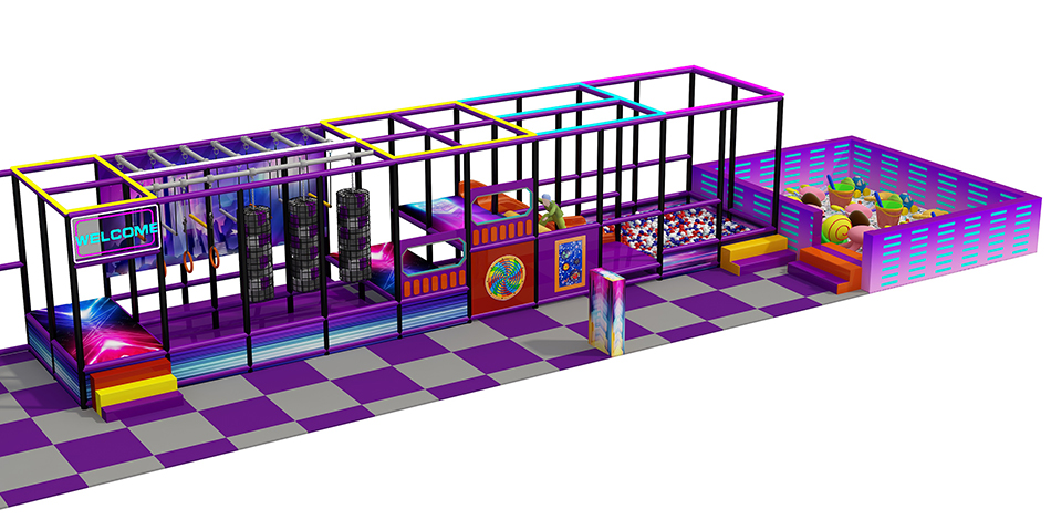 BJ-B1616 - Indoor play in Saudi Arabia - Indoor Playgrounds | Bluejayset Playground Heaven