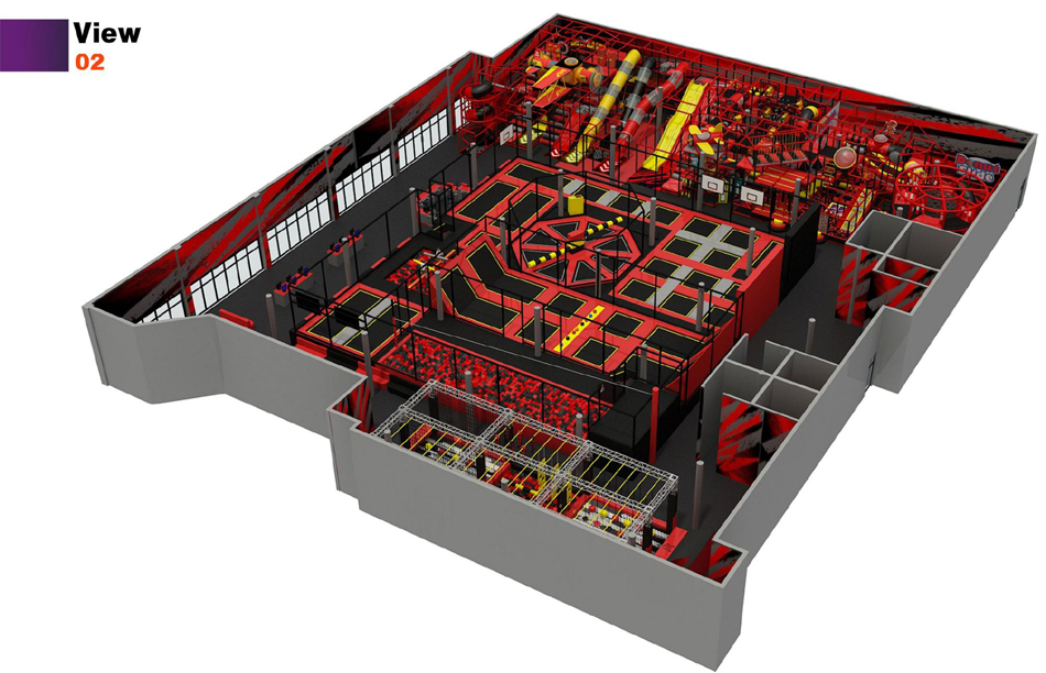BJ-B1652 - indoor play nottingham - Indoor Playgrounds | Bluejayset Playground Heaven