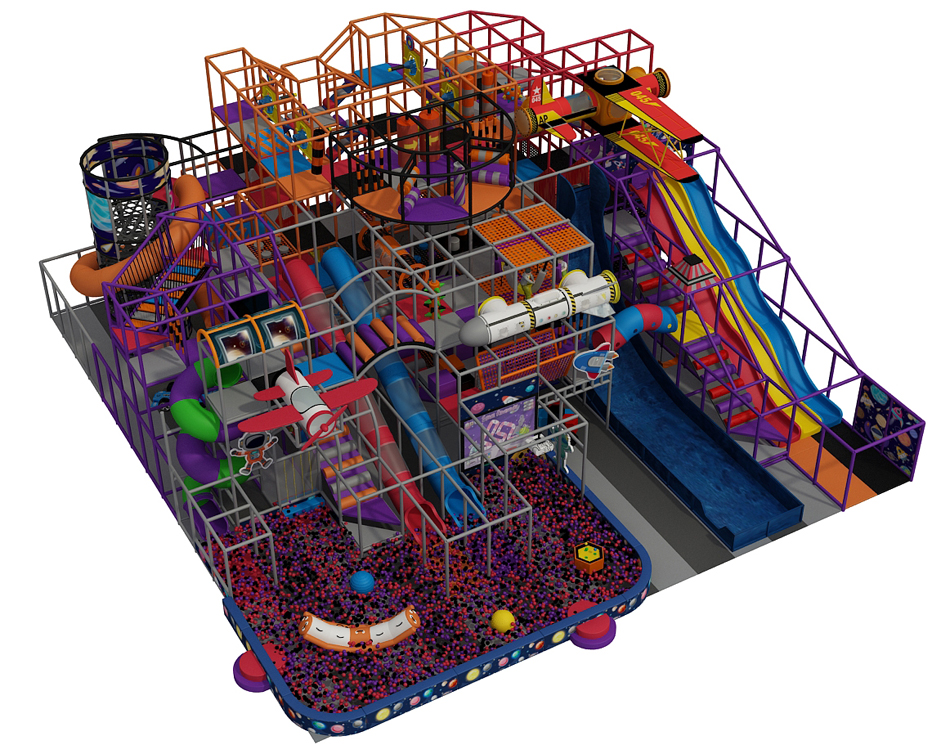 BJ-B1637 - indoor play structures - Indoor Playgrounds | Bluejayset Playground Heaven