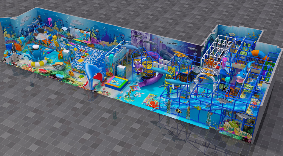 BJ-B1643 - indoor play - Indoor Playgrounds | Bluejayset Playground Heaven