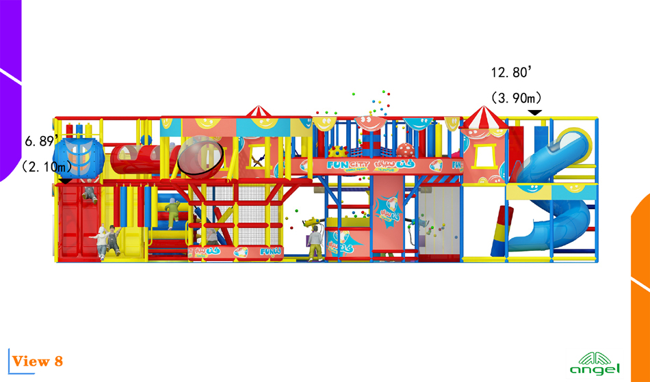 BJ-B1648 - indoor playground durham region - Indoor Playgrounds | Bluejayset Playground Heaven