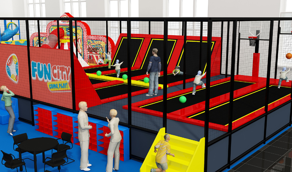 BJ-B1648 - indoor playground durham region - Indoor Playgrounds | Bluejayset Playground Heaven