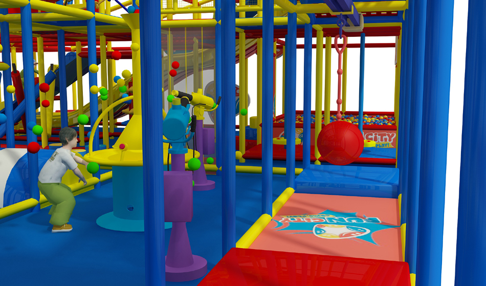 BJ-B1648 - indoor playground durham region - Indoor Playgrounds | Bluejayset Playground Heaven